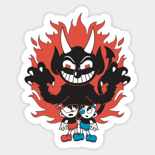 Cuphead Sticker